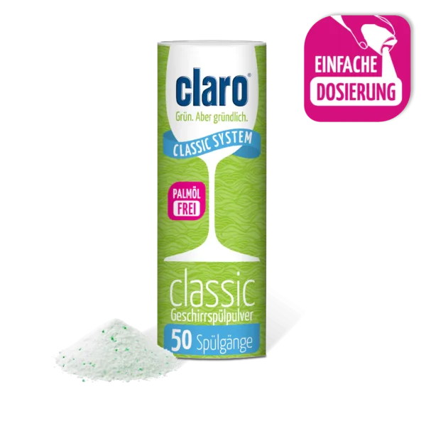 claro Classic Geschirrspülpulver 900g